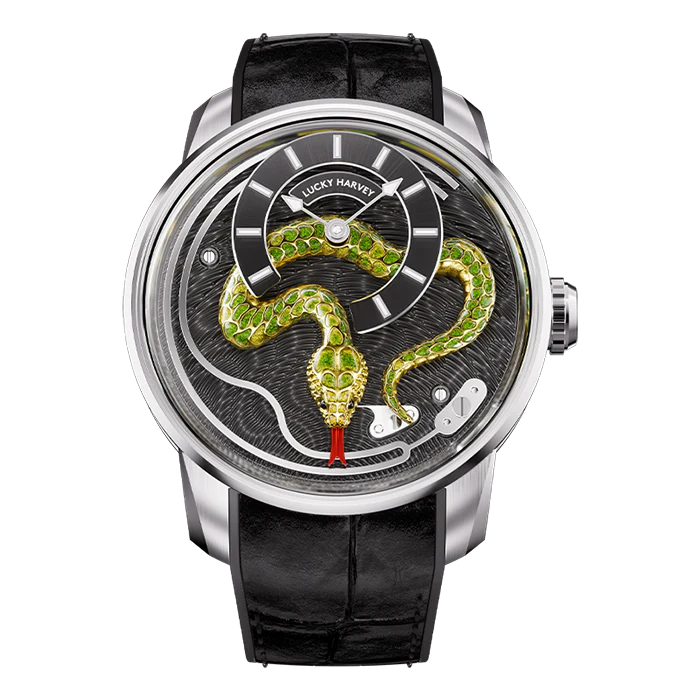 Enamel Chiming Snake Watch